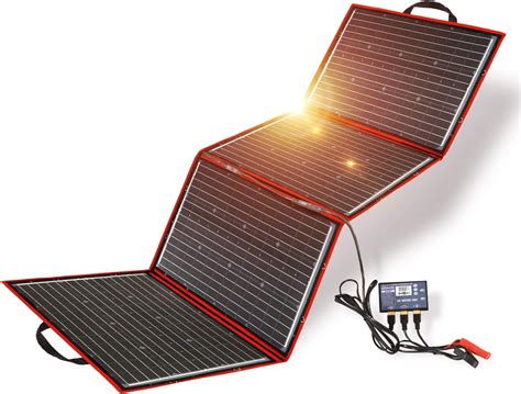 Panneau solaire portable .
